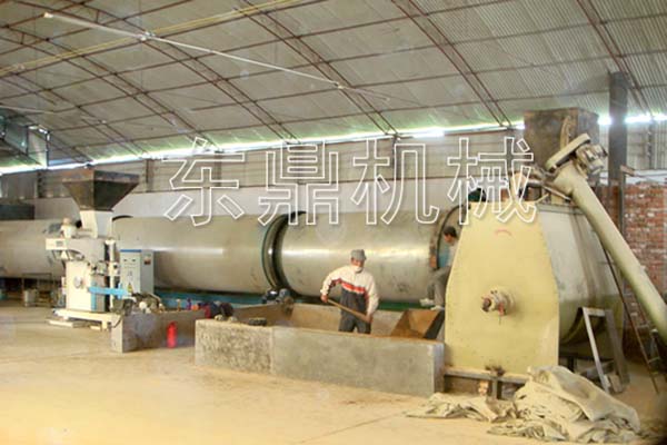 河北武安啤酒糟烘干機(jī)現(xiàn)場(chǎng)